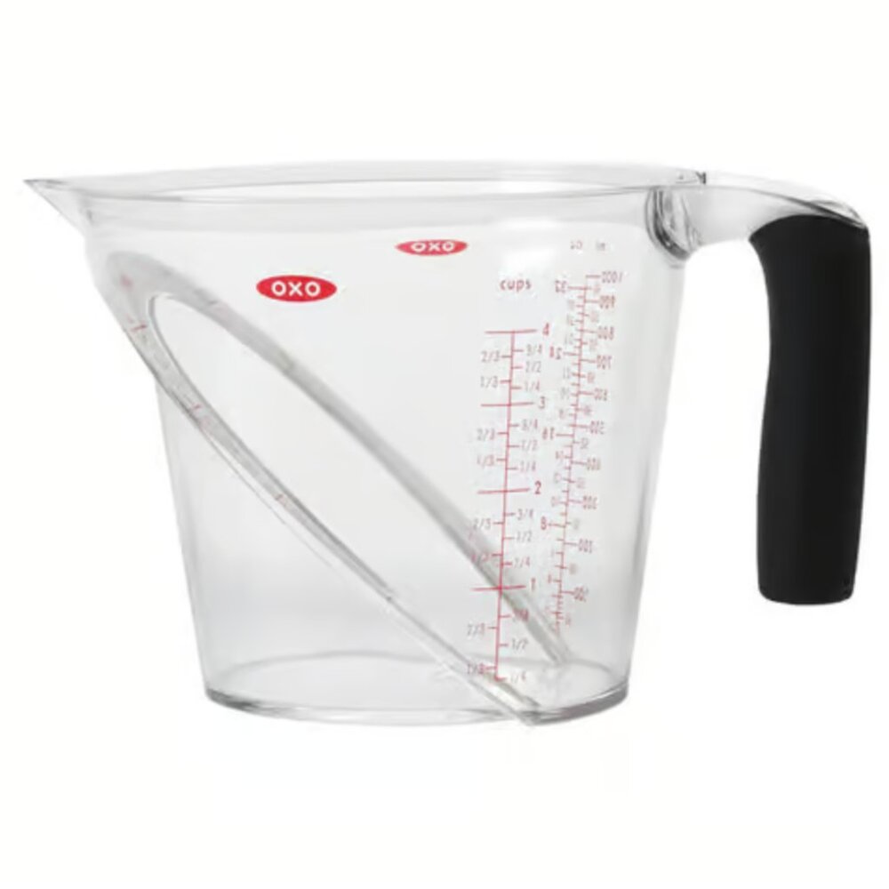 OXO Clear Measuring Cup with Black Handle